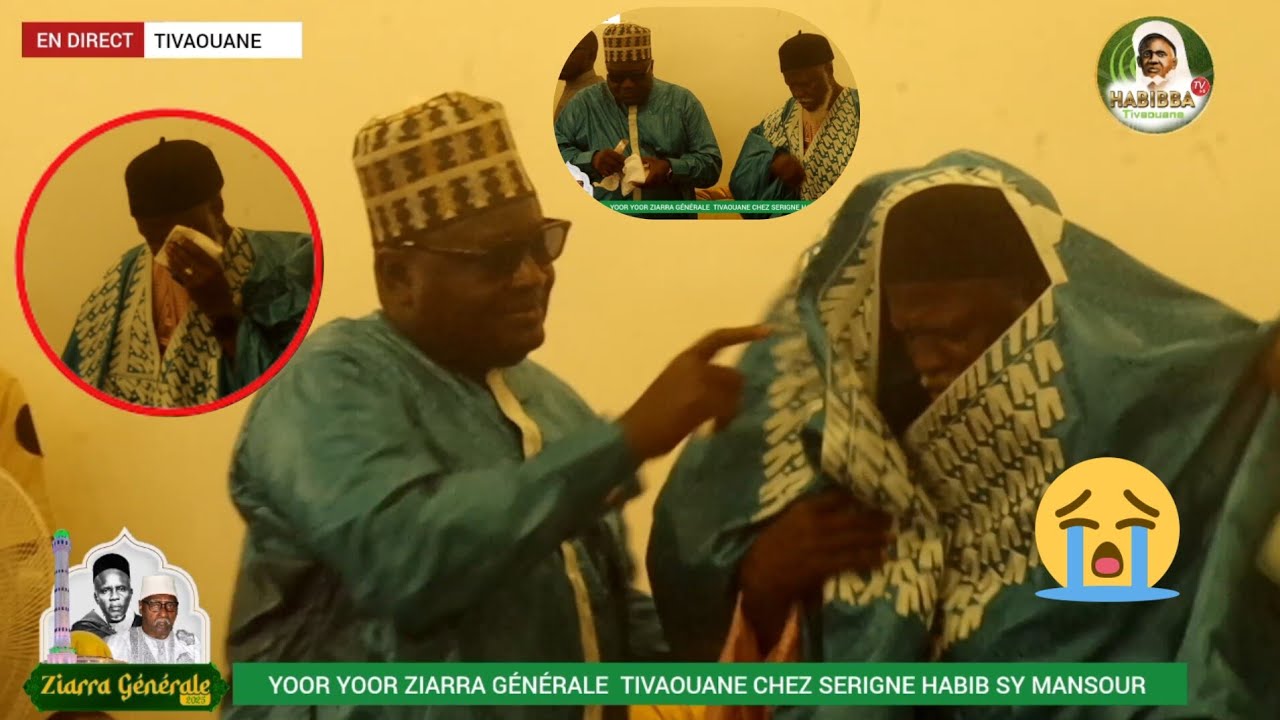 Ohh ndeysane les larmes de joie de Oustaz Alioune Sall, si geste bi SERIGNE HABIB SY MANSOUR DÉF