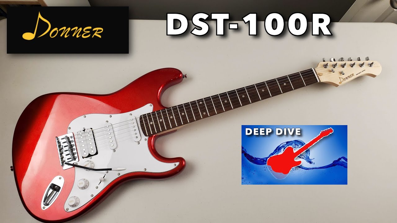 the Donner DST-100R in Candy Apple Red is looking Sweet!