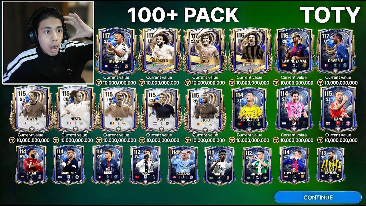 117 O'yinchi Tushginicha TOTY Openpack #bananagg