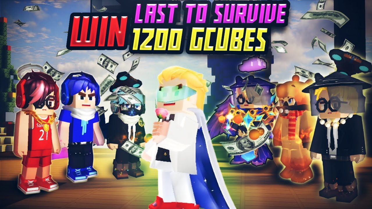 Безумная PvP-битва за 1200 GCubes! 😱|Hindi|BlockmanGo Bedwars