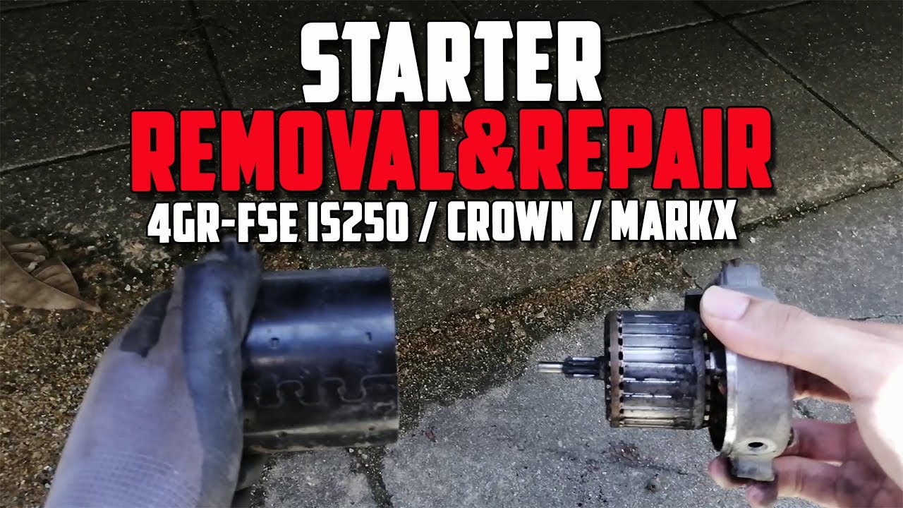 Budget starter fix for 4GR-FSE Crown athlete/ IS250
