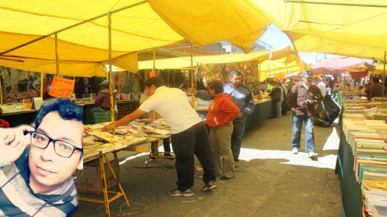 EXPLORANDO LIBROS EN TIANGUIS.