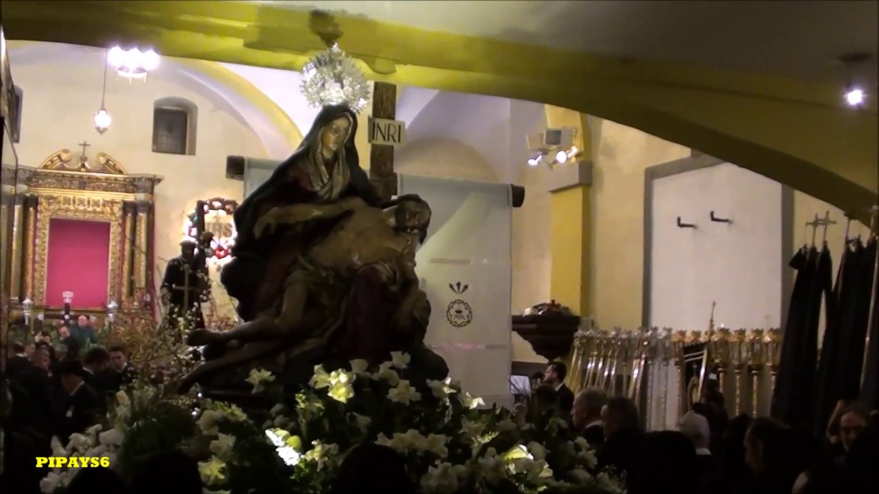 Entrada en Santa Nonia de la Virgen de la Piedad - Lunes Santo 2016 - Minerva y Vera Cruz León