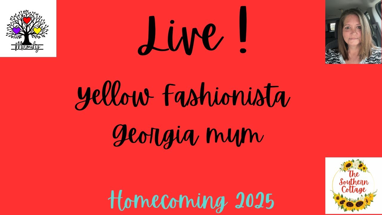 Live Yellow fashionista mum #homecoming2025 #mumily
