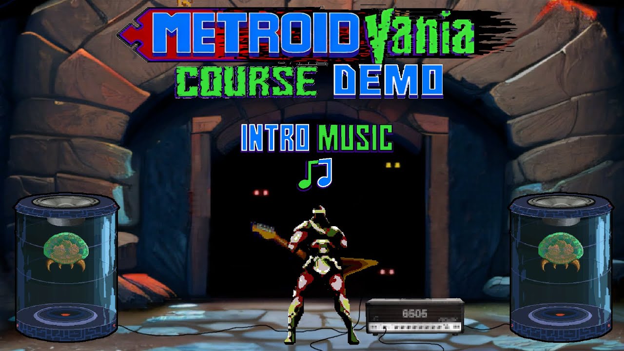 Metroidvania Course Intro Music | MilkyTracker | FT2 | Tracking music | Tracker | S3M | .XM | .IT