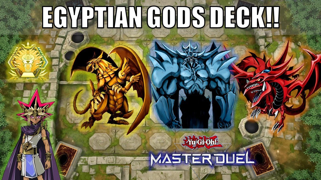 Egyptian Gods Deck! - Slifer Ra Obelisk vs META!! | Yu-Gi-Oh Master Duel