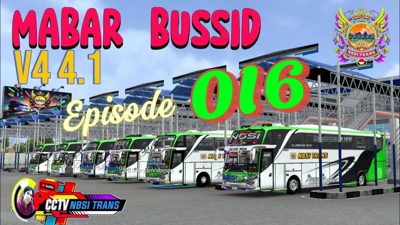 MABAR RUTIN GRUP NBSI TRANS EDISI 016 BANYUWANGI SEMARANG#bussid #cctv #nbsitrans #automobile 