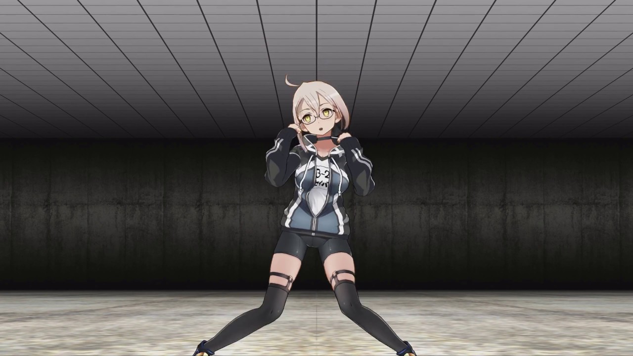【MMD】【4K】えっちゃんがロストワンの号哭を踊ってくれました。【FGO】