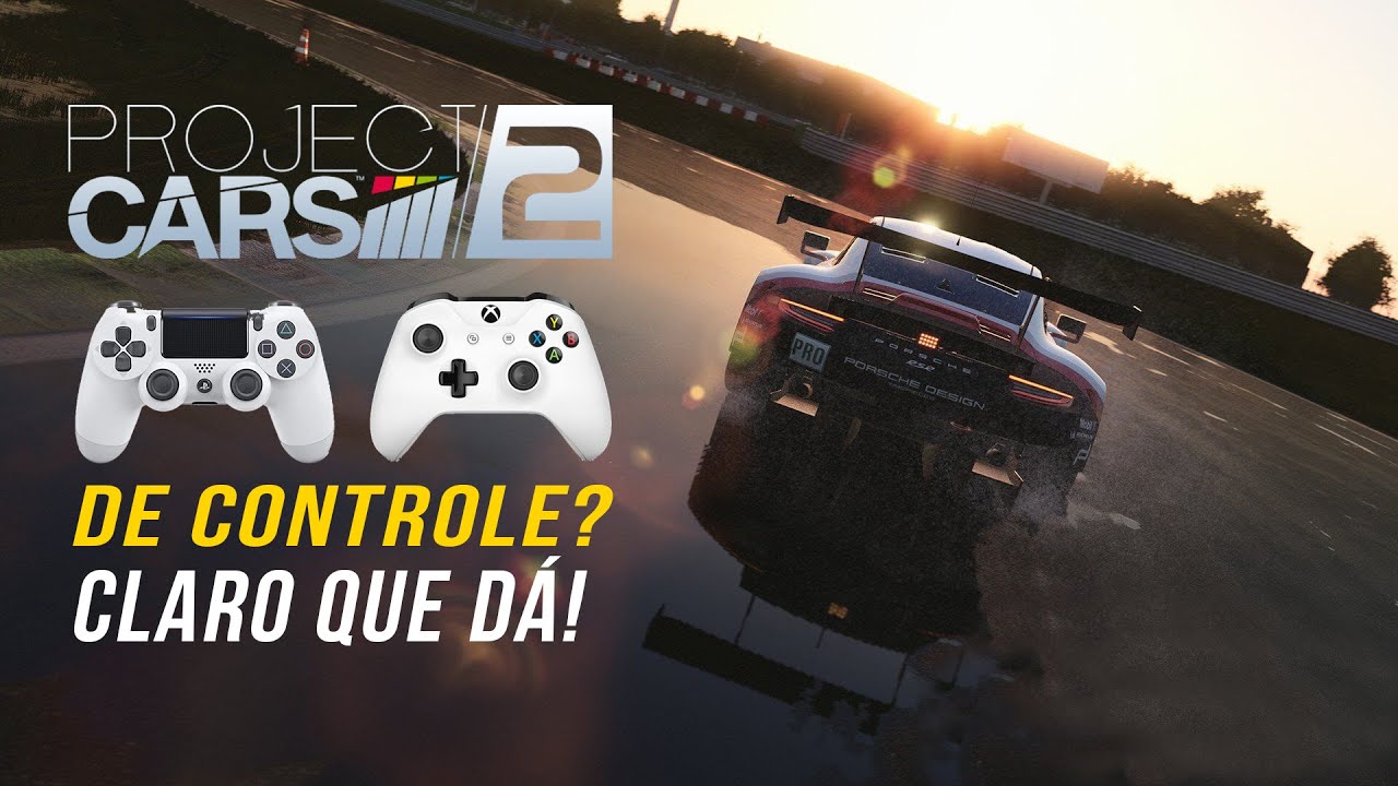 PROJECT CARS 2 - De controle + Configuração - Ande na frente