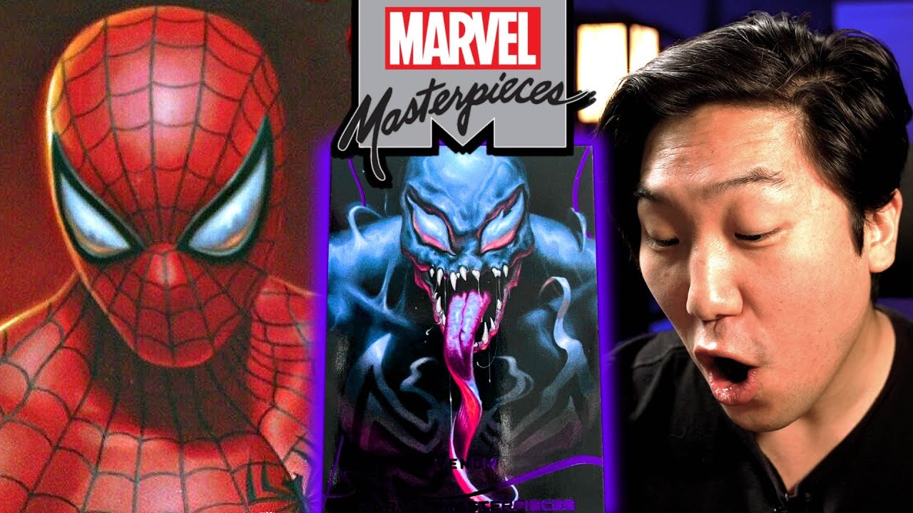 Распаковка коробки Marvel Masterpieces 2022 — хиты по мотивам «Человека-паука» продолжают выходить!