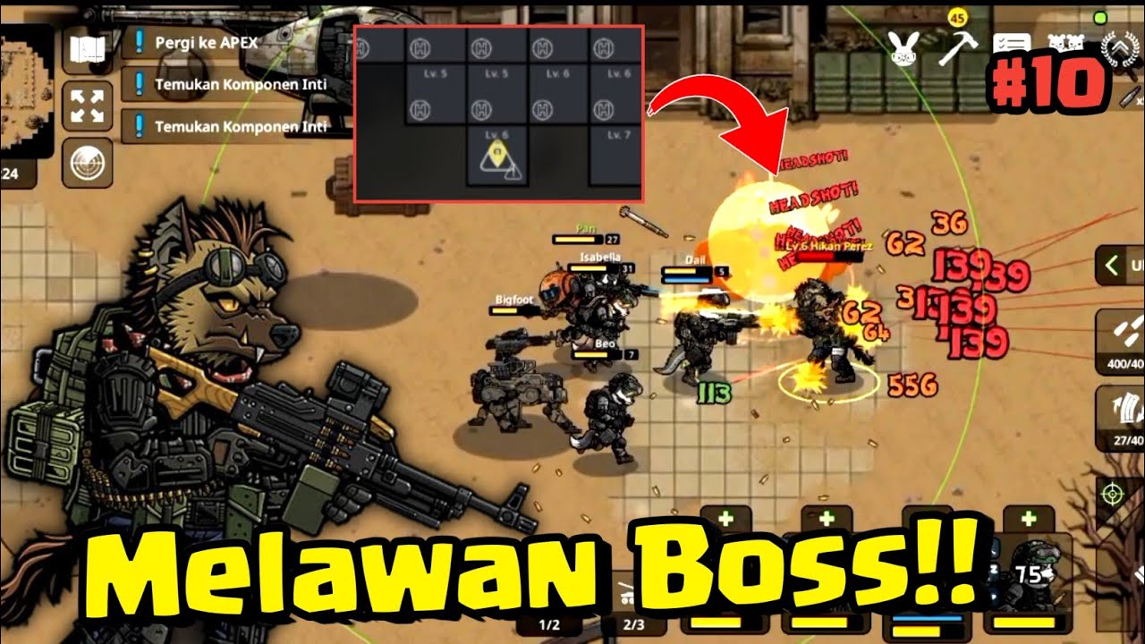 Misi Menuju Lokasi Tanda Seru Boss Pertama Kali | Bad 2 Bad Apocalypse gameplay part 10