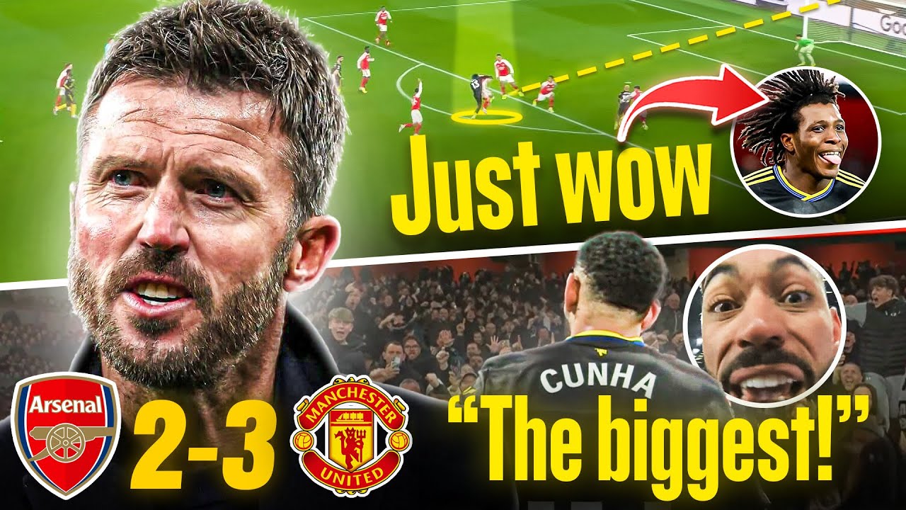 What We Learned Watching Carrick's Man Utd CRUSH Arsenal 3-2