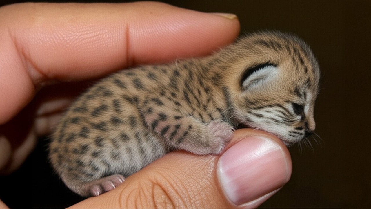 The Smallest Bobcat Ever Seen Was Too Small to Survive—What the Vet Did Next Shocked Everyone!