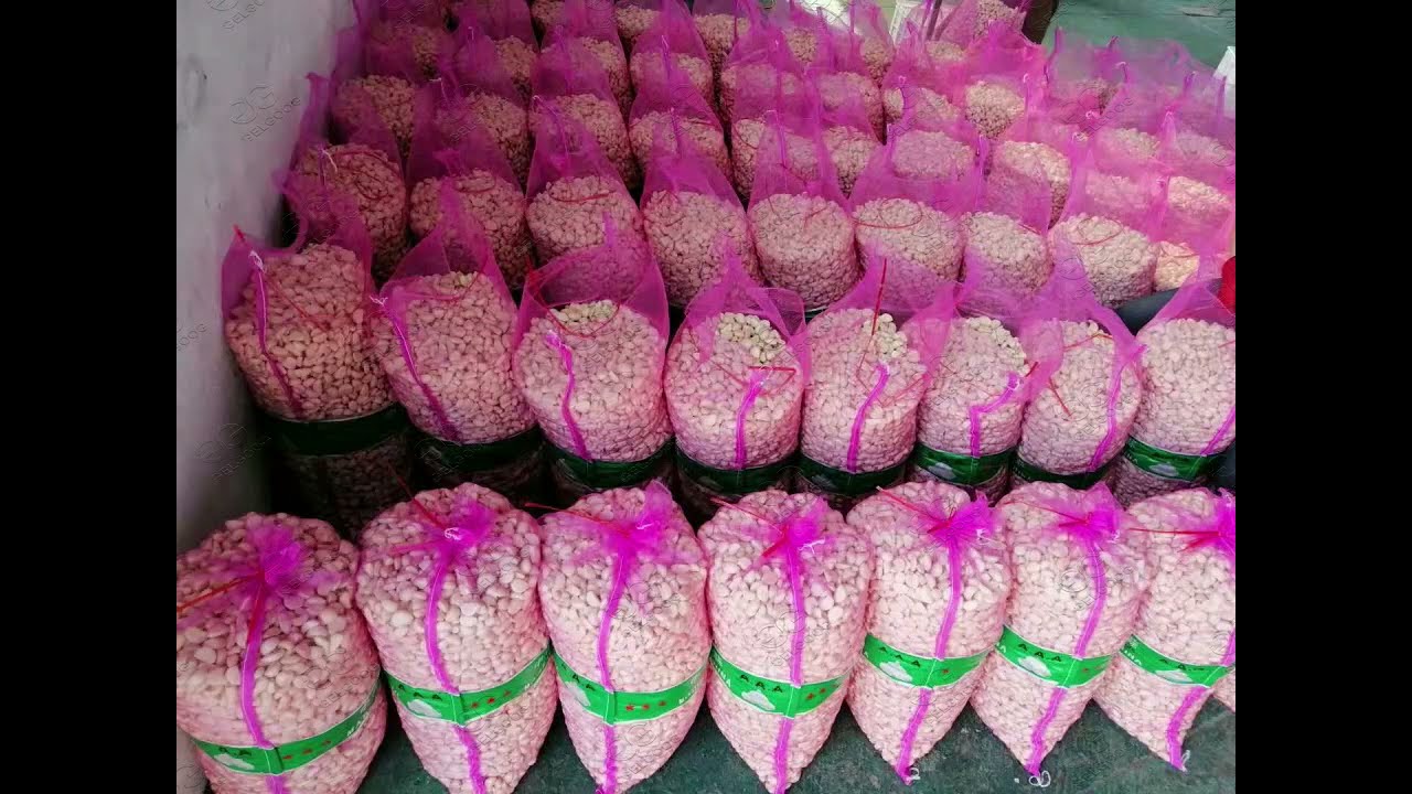 Automatic Raw Garlic Peeling And Bag Packing Machine Price