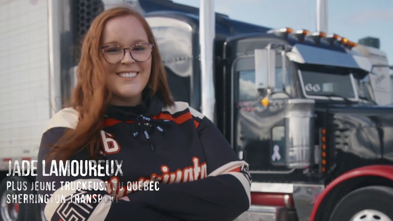 Jade Lamoureux - Sherrington Transport | Trucker pour la vie