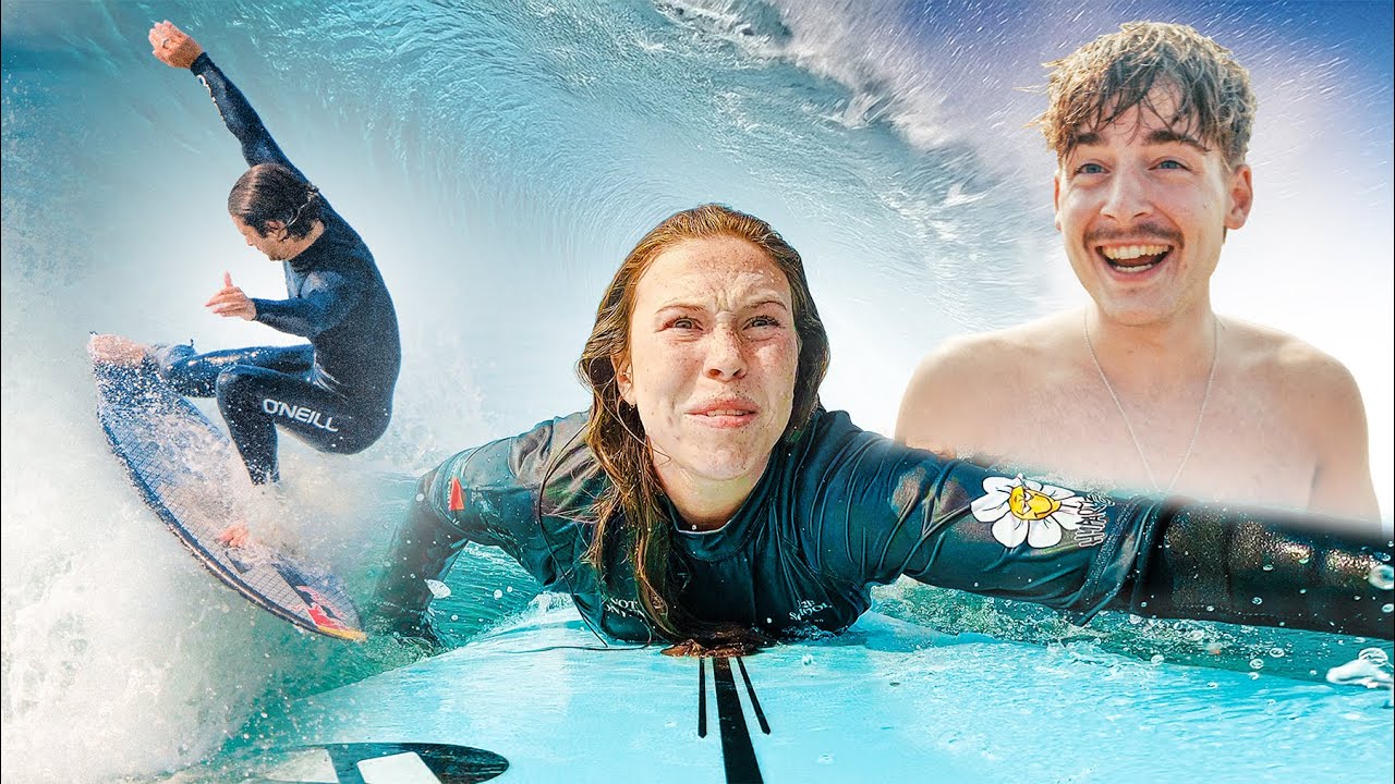 RHODÉ & LUUK vs. RED BULL SURFER | SURFTRIPPERS