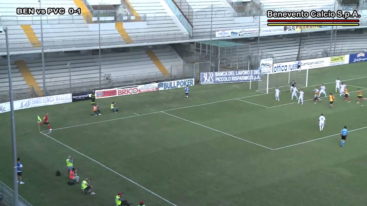 Benevento-Pro Vercelli 1-1: gli highlights