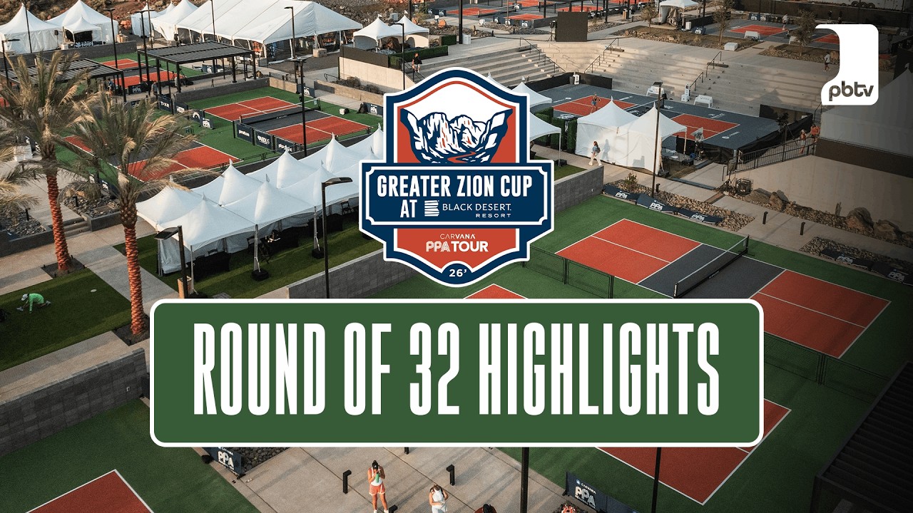 Round of 32 Highlights | PPA Tour: Greater Zion Cup at Black Desert Resort