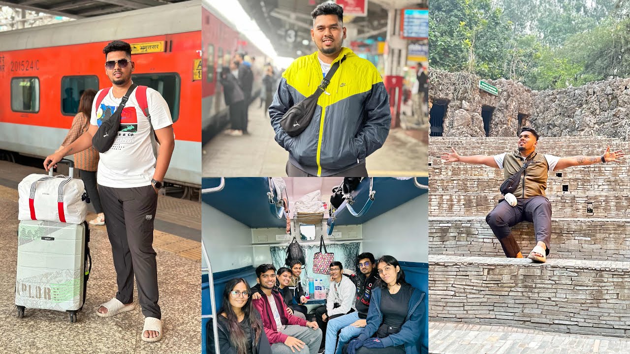 चालो मनाली ला 😍 || 1st day Mumbai To Chandigarh Train journey ❤️🥶 #episode1