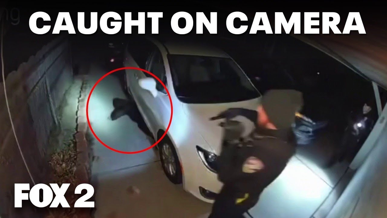 Dearborn Heights car break-in suspects caught on video
