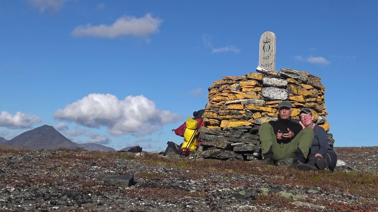 Lapland, nordkalotten trail, hiking from Abisko to Kilpisjårvi. Lapland.