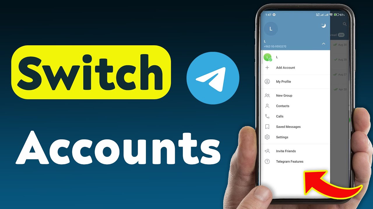 How To Switch Accounts On Telegram (Updated)