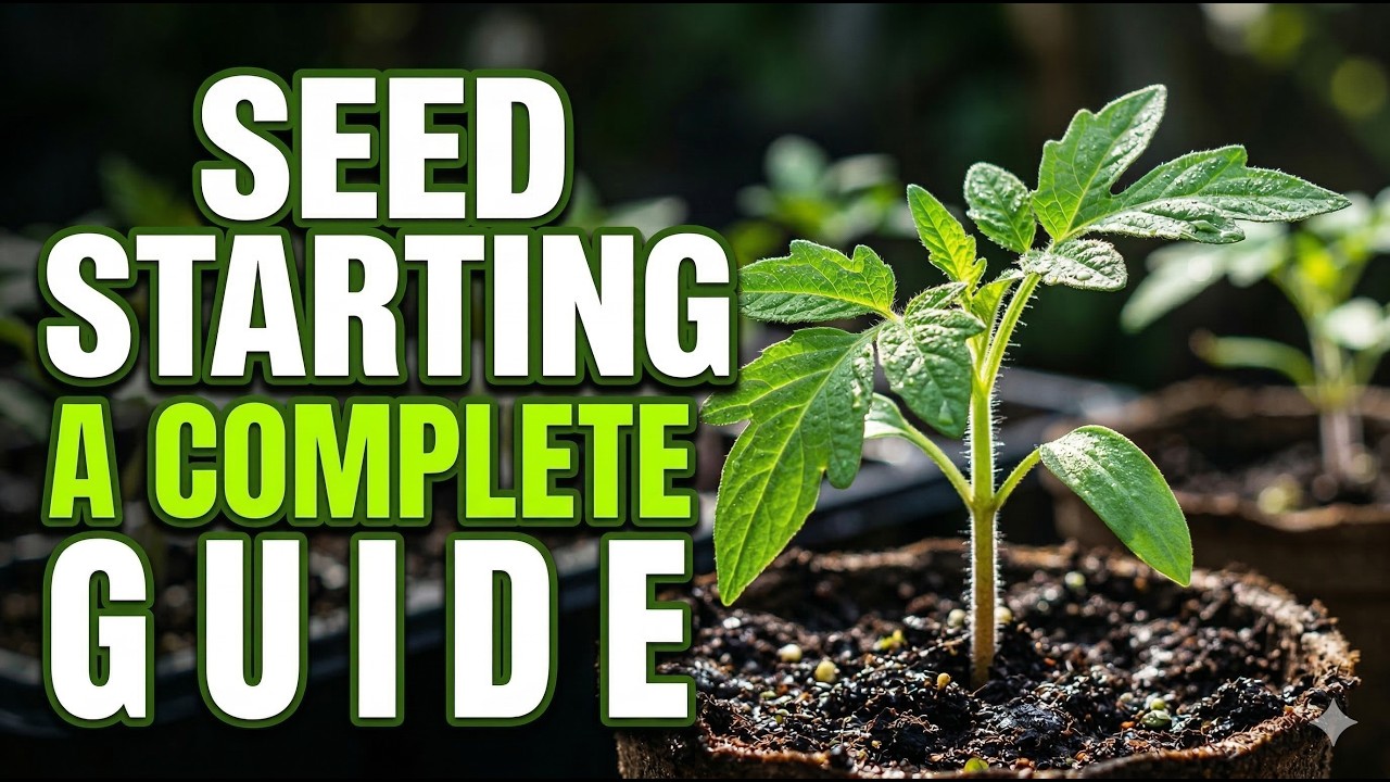 Master Seed Starting in 30 Minutes: The Albin Acres Way