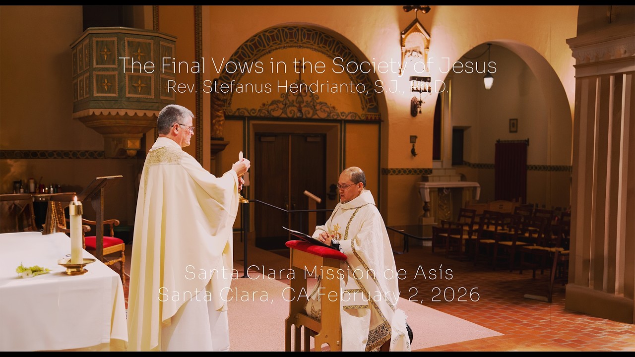 Rev.  Stefanus Hendrianto, S.J., Ph.D.  – The Final Vows in the Society of Jesus