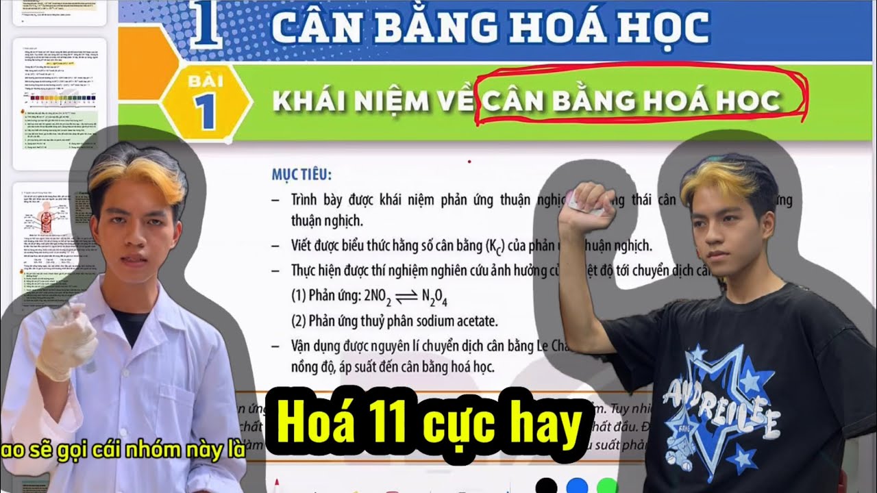 [HO&Aacute; 11-2K9 xuất sớm] Chương 1 C&Acirc;N BẰNG HO&Aacute; HỌC, phản ứng thuận nghịch, hằng số c&acirc;n bằng Kc