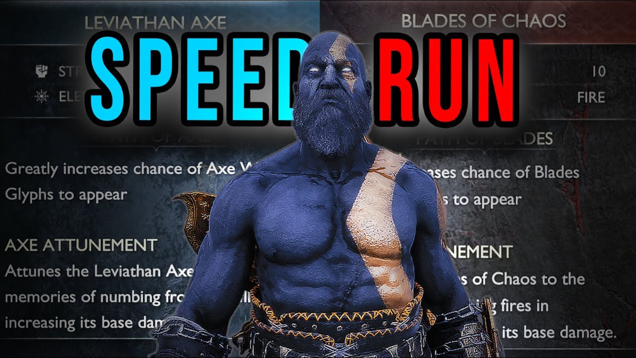 Axe Vs Blades Speedrun in God of War Ragnarök Valhalla!! All Burdens - No Deaths - Show me Mastery!!