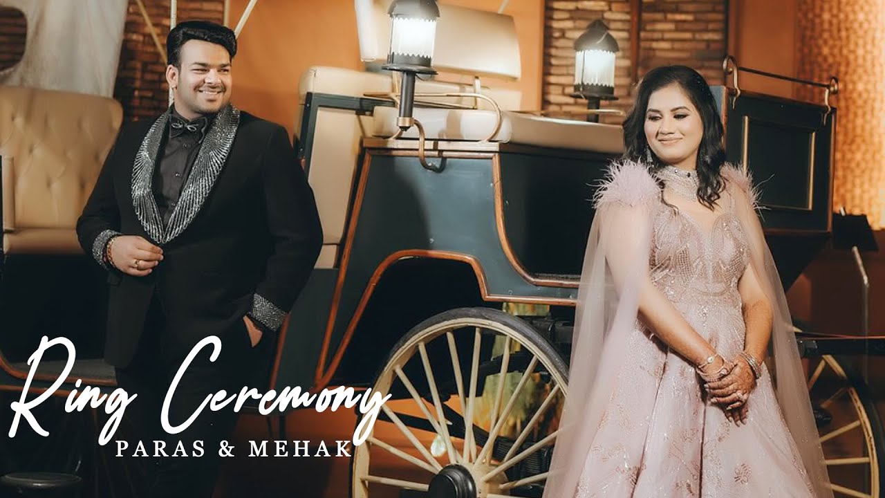 Paras & Mehak | Ring Ceremony Highlights 2024 | Kay.B Films