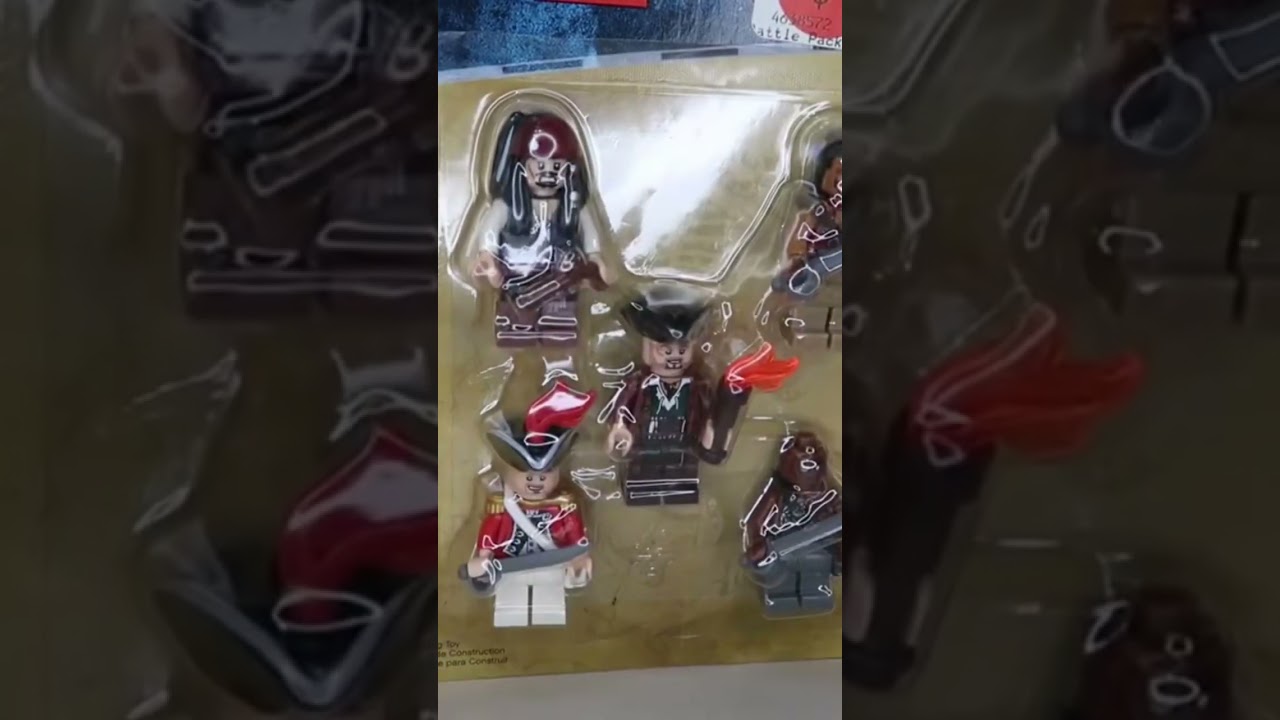 LEGO Pirates of the Caribbean Battle Pack Jack Sparrow #lego #minifigure #legostarwars #legocity