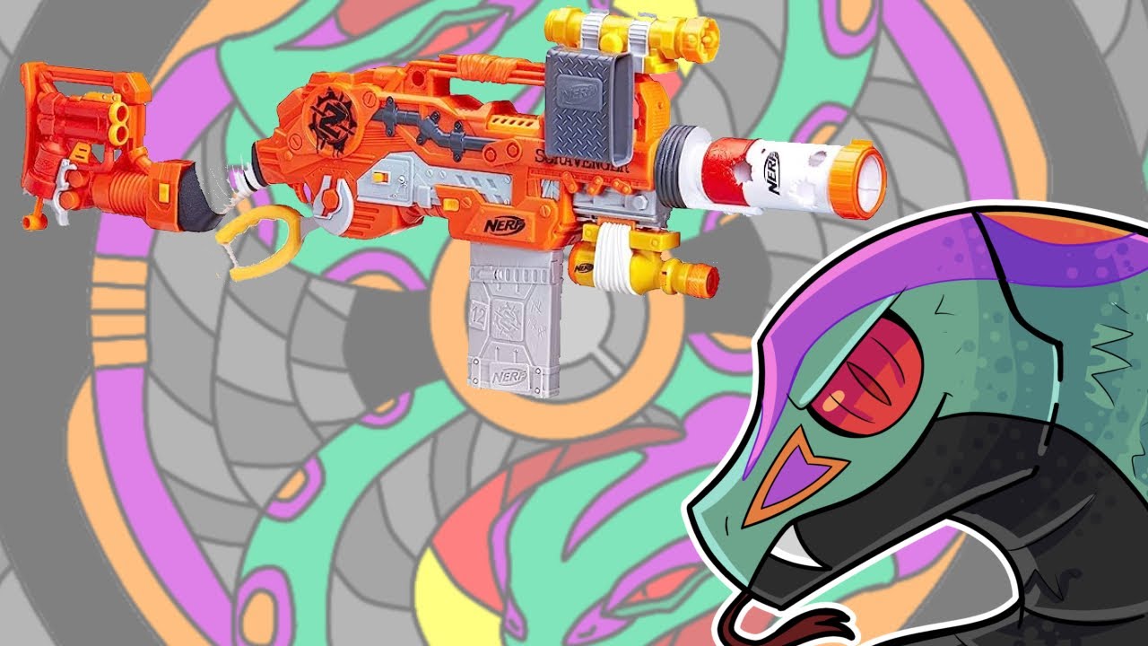The Nerf Scravenger is an underrated work of art