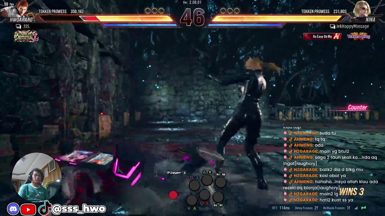 Now we can chill T8 Hwoarang QM