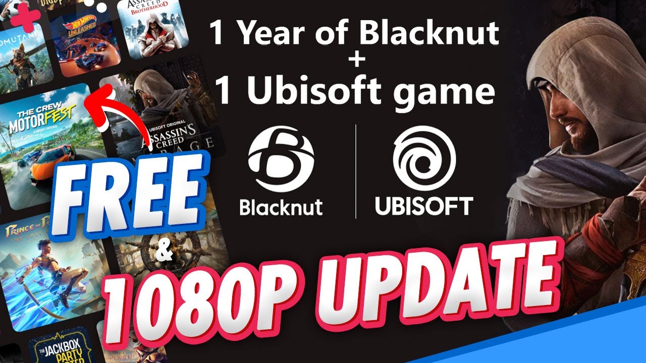 FREE Ubisoft Game & Platform IMPROVEMENTS! | BLACKNUT News Update