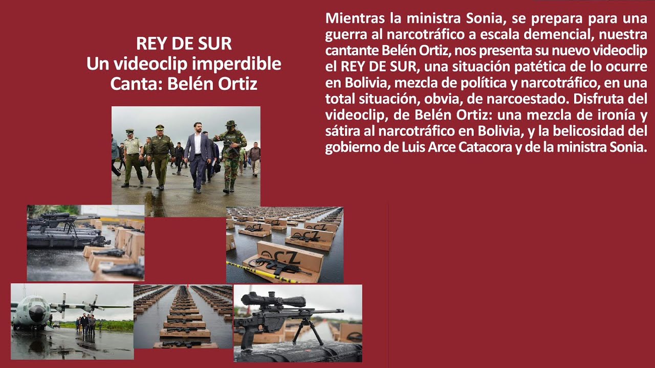 El Rey De Sur (Sebastian Marset) / Canta: Bel&eacute;n Ortiz / letra:  Victor Paz Irusta / 2024 /