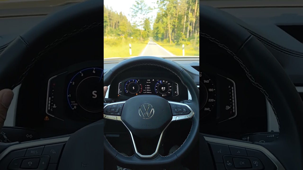 2022 VW ATLAS 3.6 VR6 (276hp) *ACCELERATION* #acceleration #shorts #catchingcars #vw #vr6 #launch