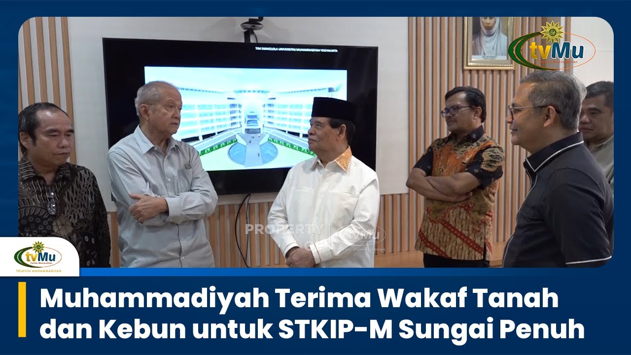 Muhammadiyah Terima Wakaf Tanah dan Kebun untuk STKIP M Sungai Penuh