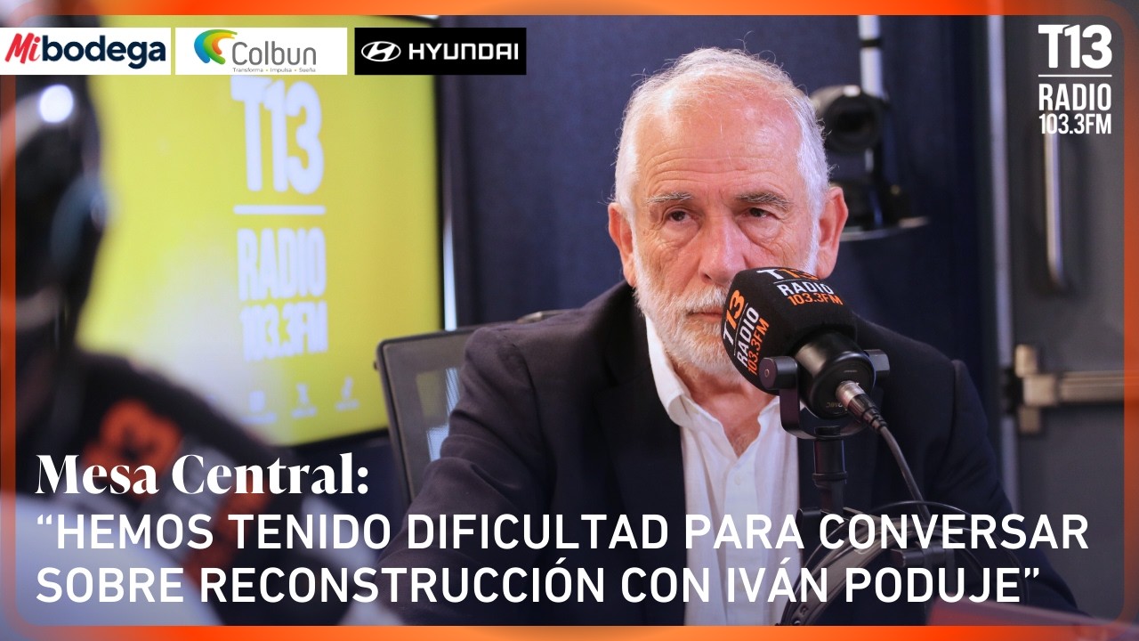Ministro Montes: “Hemos tenido dificultad para conversar sobre reconstrucción con Iván Poduje”