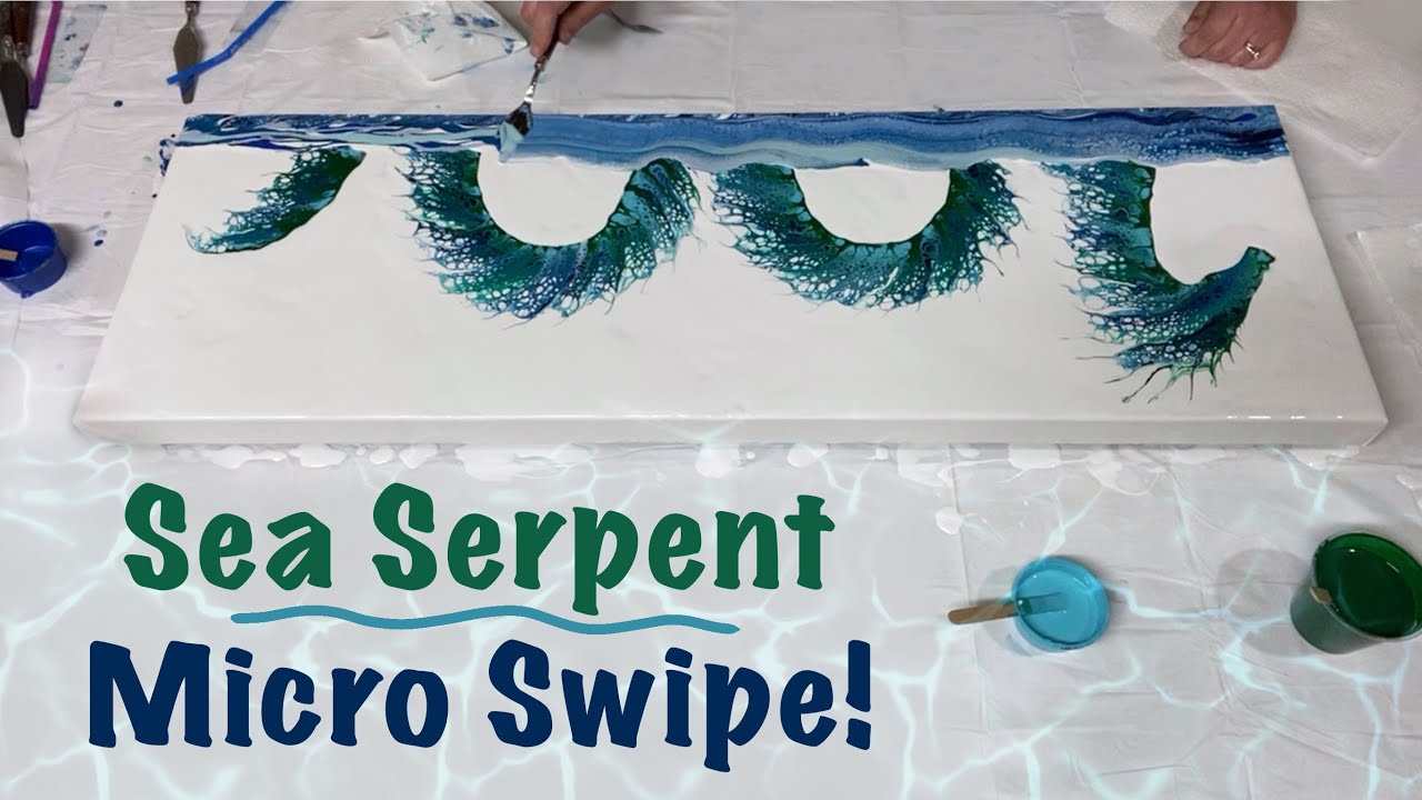 ОГРОМНЫЙ микро-морской змей! 🐉 ОБЯЗАТЕЛЬНО К ПРОСМОТРУ 🌊 Лох-несское чудовище, дракон, жидкая кар...