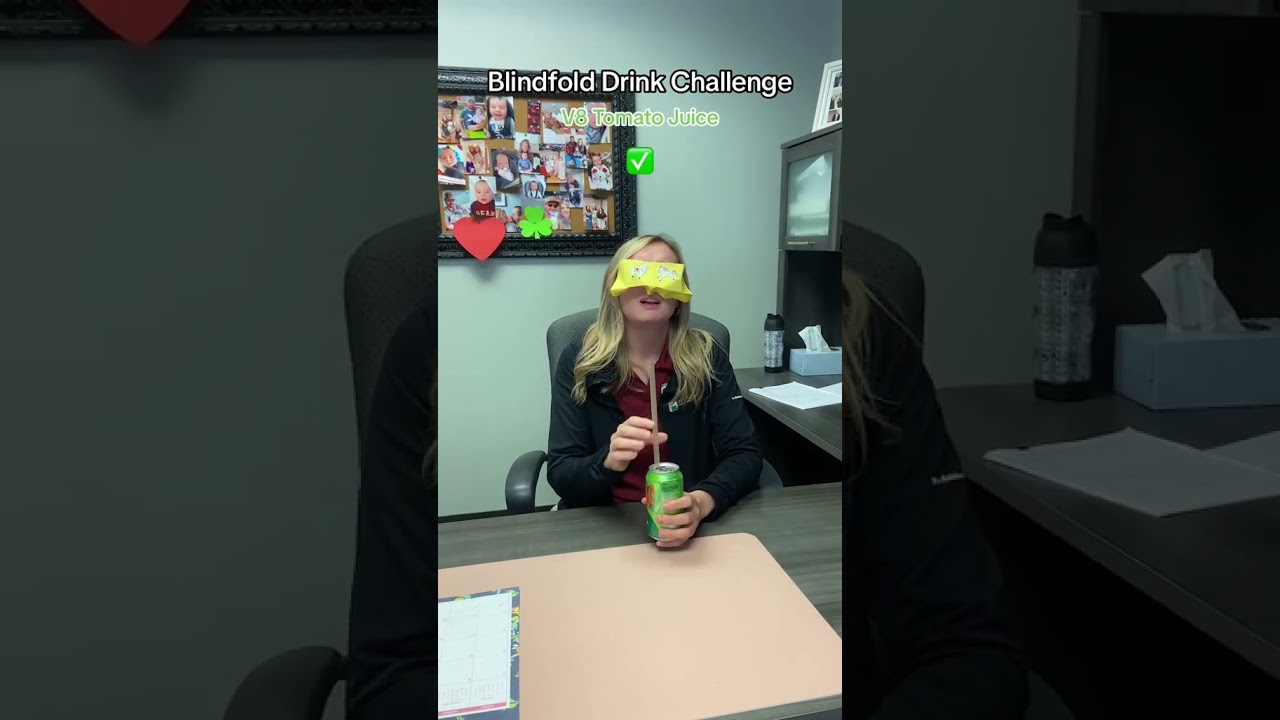🥤 BLINDFOLD DRINK CHALLENGE 🥤
