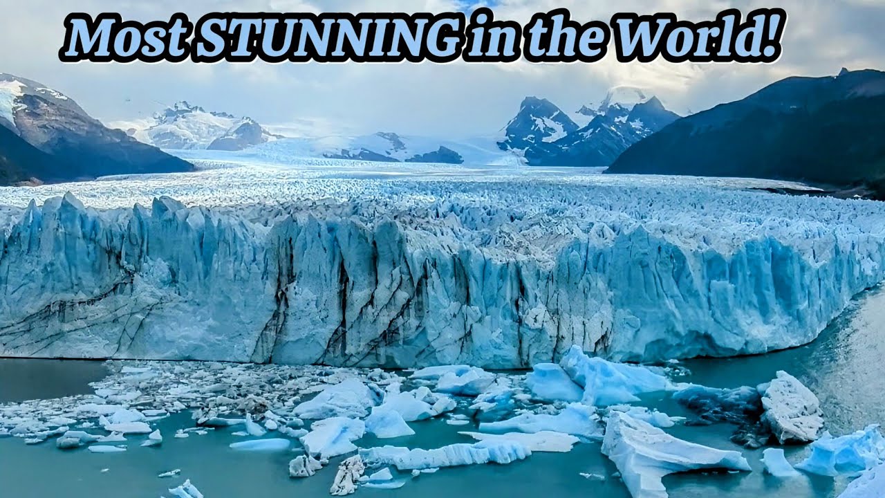 How Does Something THIS BEAUTIFUL Exist in the World? Perito Moreno Glacier, Patagonia, Argentina.