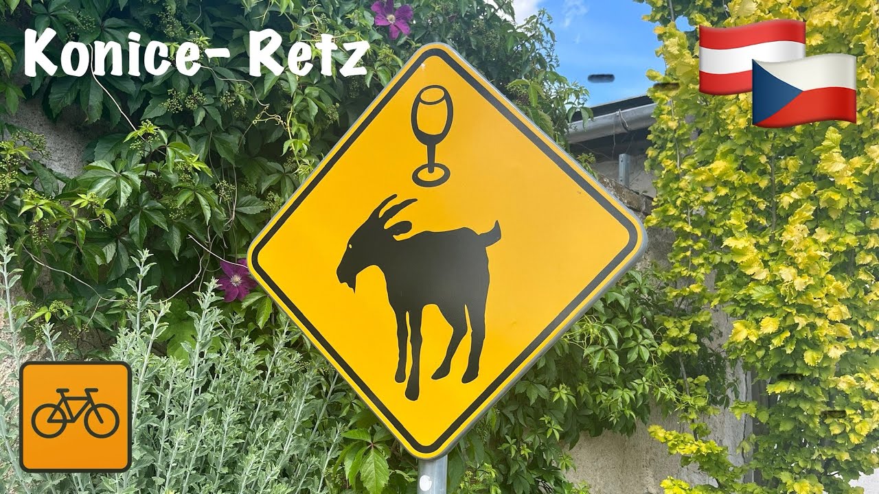 Czechy, Austria V.2025 - Konice-Retz Trasa rowerowa 