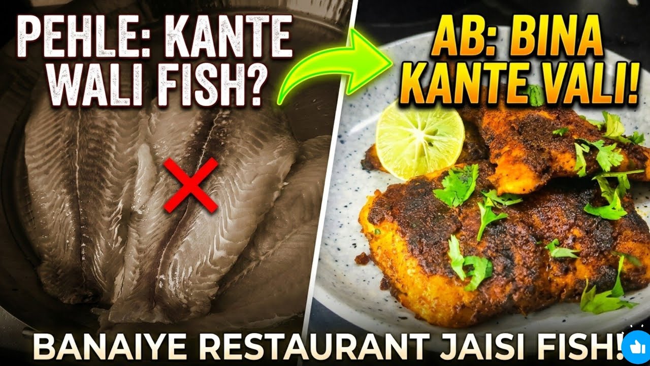 ​🤤 MUH MEIN GHUL JAYE! Basa Fish Fry Recipe Bina Kante Wali | Makkhan Jaisi Soft Fish Fry Banaye 🐟