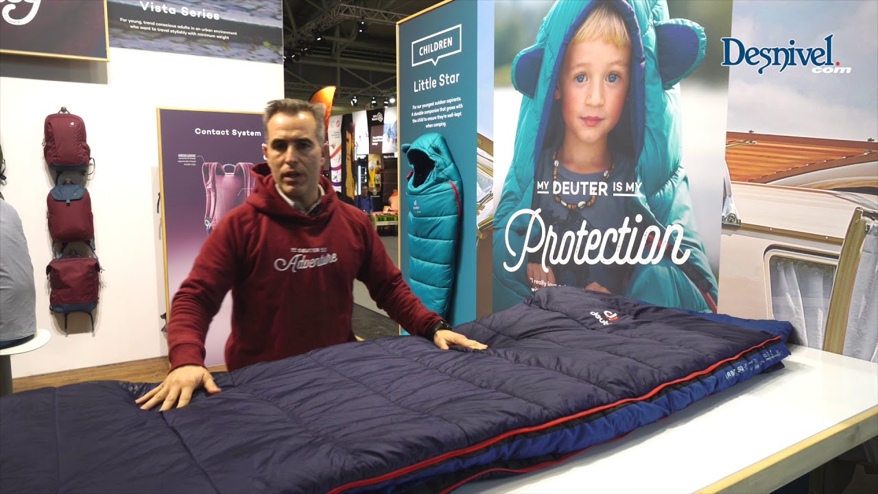 Saco de dormir Orbit Square de Deuter en ISPO 2018