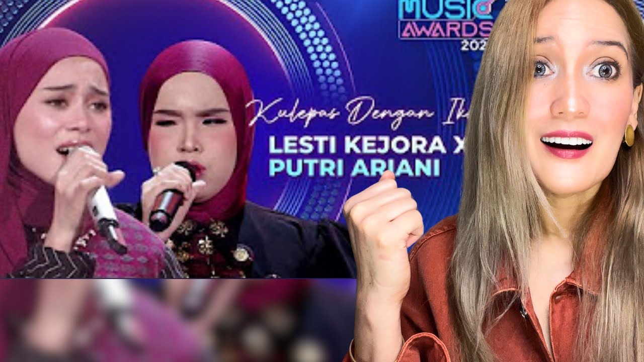 Reaction to “Lesti Kejora x Putri Ariani- Kulepas Dengan Ikhlas | INDONESIANMUSIC AWARDS 2023”