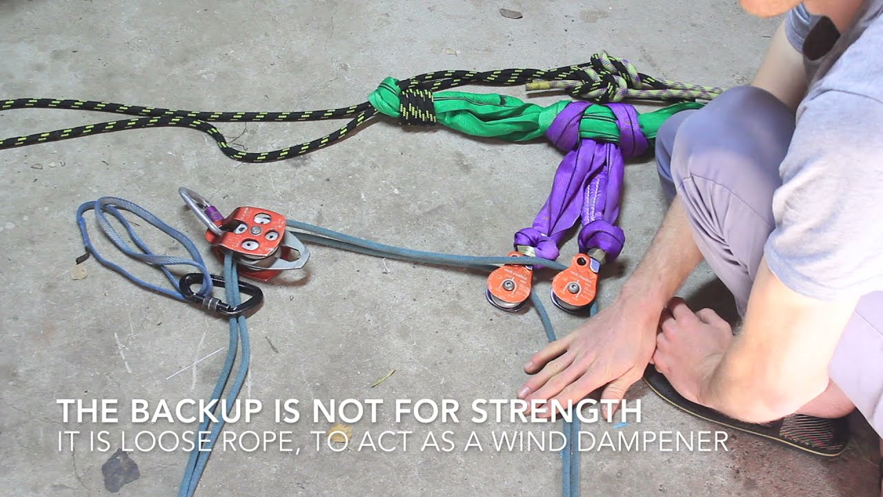 Advanced Rope Swing Rigging