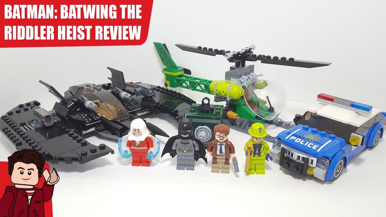 LEGO Batman: Batwing and the Riddler Heist 76120 Set Review