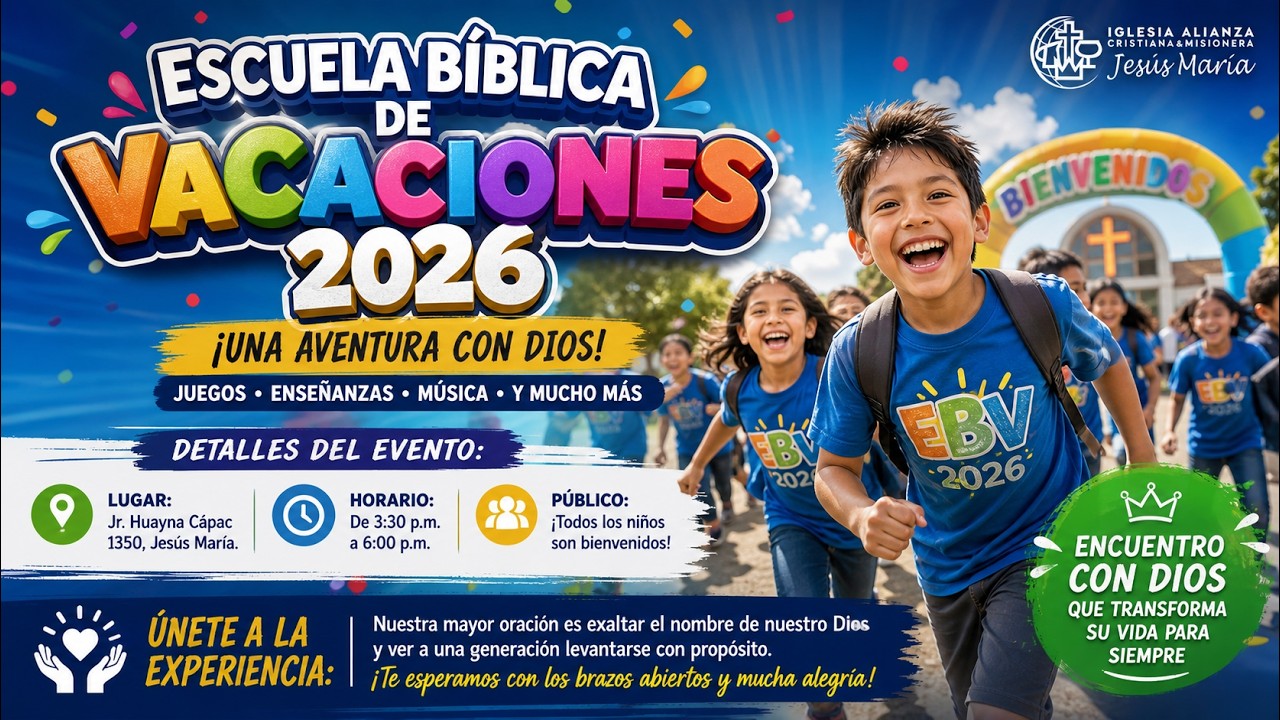 🌟 ¡BIENVENIDOS A LA EBDV 2026! 🌟