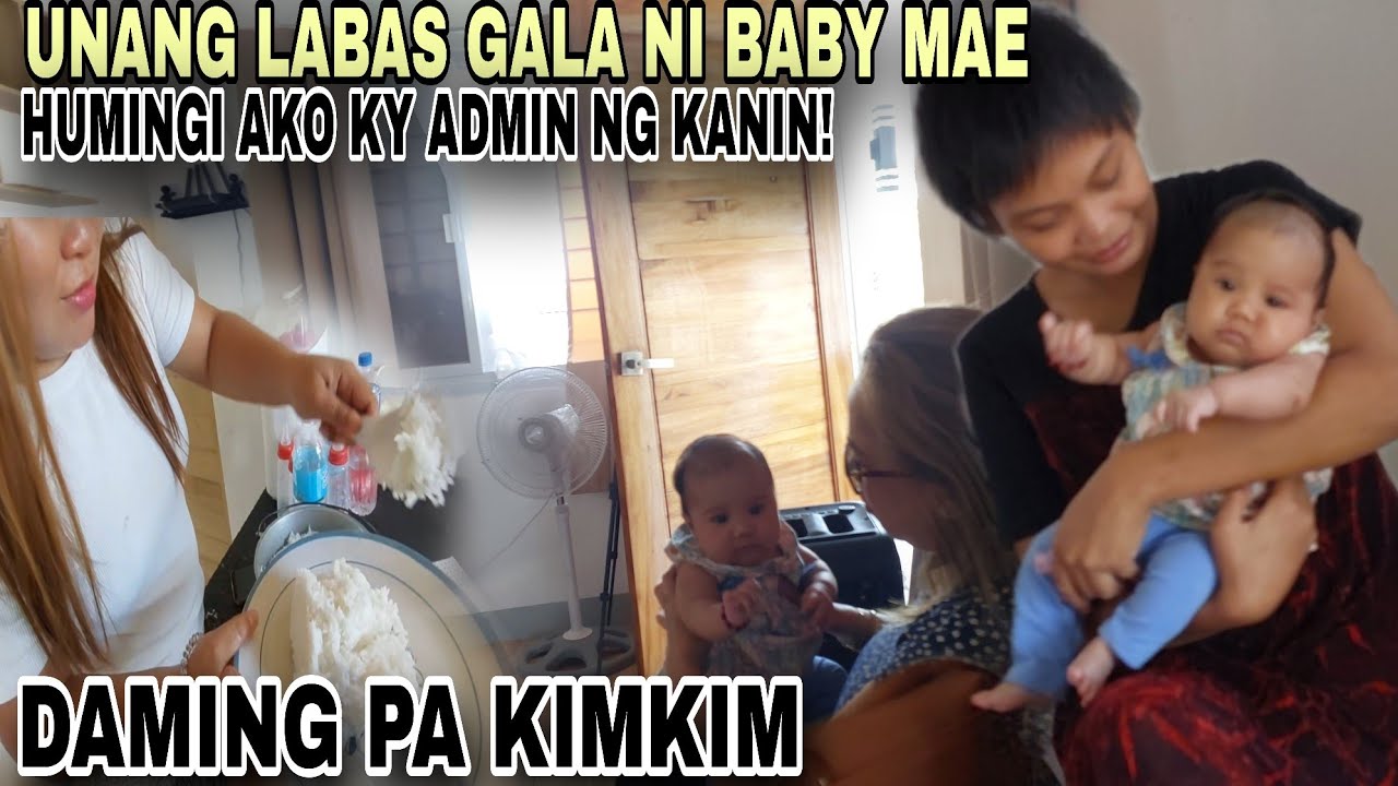 DAMING PAKIM-KIM ANG UNANG LABAS NI BABY MAE SUBRANG BLESSINGS NAMAN